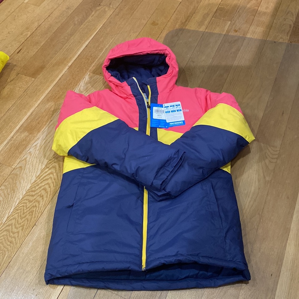 NWT Columbia girls Horizon Ride II snow jacket Youth XL